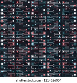 Beautiful geometric pattern design 