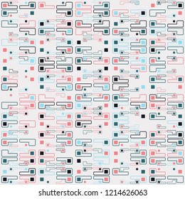 Beautiful geometric pattern design 