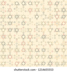Beautiful geometric pattern design 