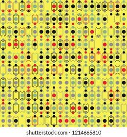 Beautiful geometric pattern design 