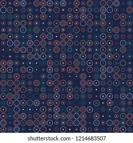 Beautiful geometric pattern design 