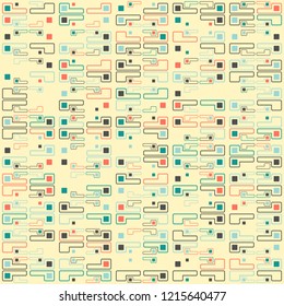 Beautiful geometric pattern design 