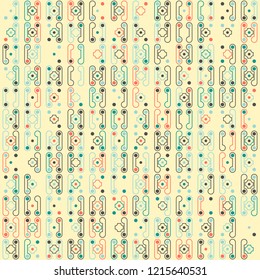 Beautiful geometric pattern design 