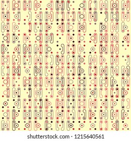 Beautiful geometric pattern design 