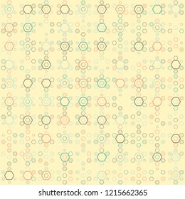 Beautiful geometric pattern design 