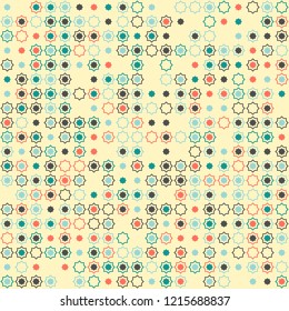 Beautiful geometric pattern design 
