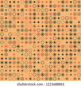 Beautiful geometric pattern design 
