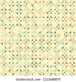 Beautiful geometric pattern design 