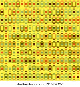 Beautiful geometric pattern design 