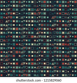 Beautiful geometric pattern design 