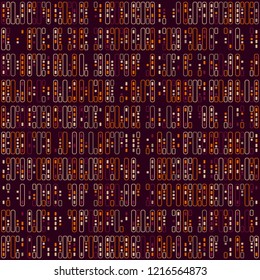 Beautiful geometric pattern design 