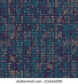 Beautiful geometric pattern design 
