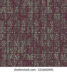 Beautiful geometric pattern design 