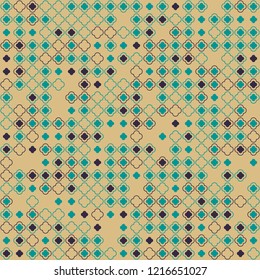 Beautiful geometric pattern design 