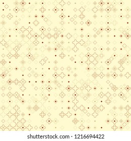 Beautiful geometric pattern design 