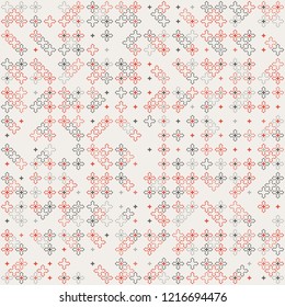 Beautiful geometric pattern design 
