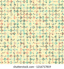 Beautiful geometric pattern design 