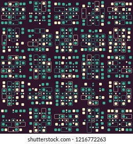 Beautiful geometric pattern design 