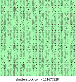 Beautiful geometric pattern design 
