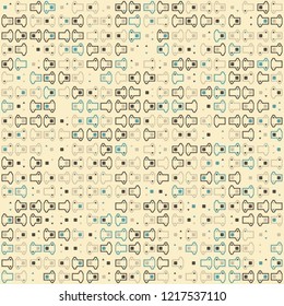 Beautiful geometric pattern design 