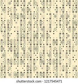Beautiful geometric pattern design 