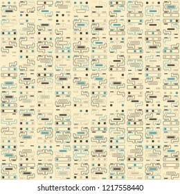 Beautiful geometric pattern design 