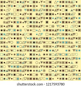 Beautiful geometric pattern design 