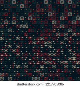Beautiful geometric pattern design 
