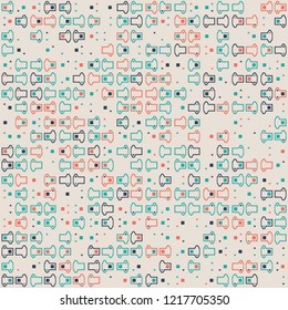 Beautiful geometric pattern design 