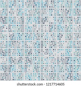 Beautiful geometric pattern design 