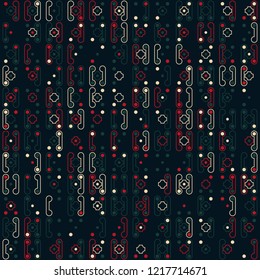 Beautiful geometric pattern design 