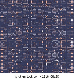 Beautiful geometric pattern design 