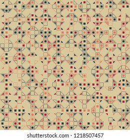 Beautiful geometric pattern design 