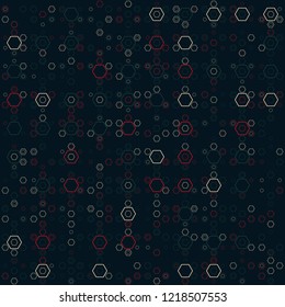Beautiful geometric pattern design 