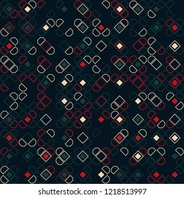 Beautiful geometric pattern design 