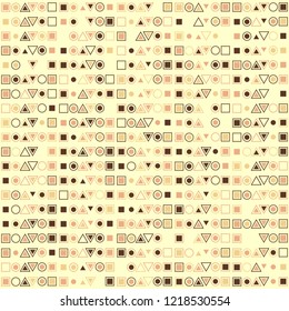 Beautiful geometric pattern design 