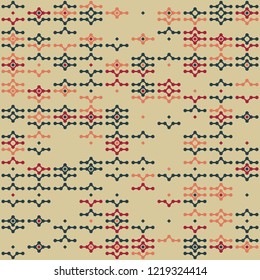 Beautiful geometric pattern design 