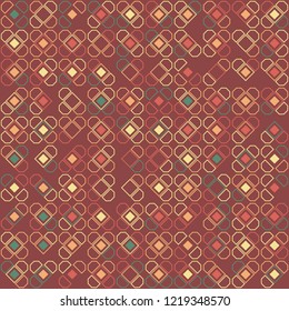 Beautiful geometric pattern design 