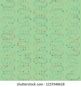 Beautiful geometric pattern design 