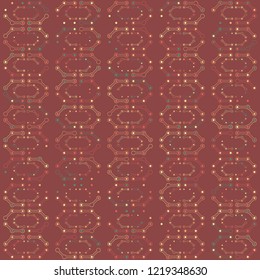 Beautiful geometric pattern design 