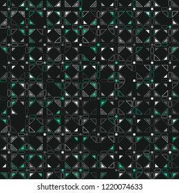 Beautiful geometric pattern design 