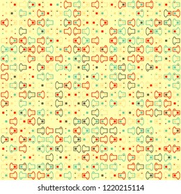 Beautiful geometric pattern design 