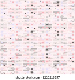 Beautiful geometric pattern design 