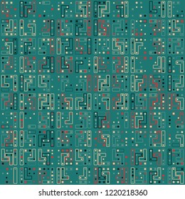 Beautiful geometric pattern design 