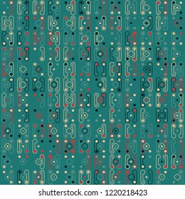 Beautiful geometric pattern design 
