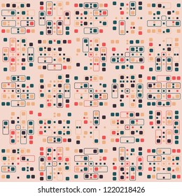 Beautiful geometric pattern design 
