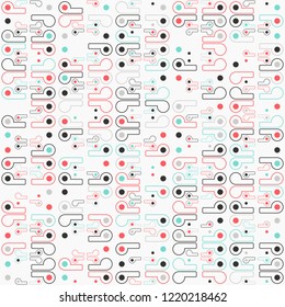 Beautiful geometric pattern design 