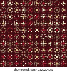 Beautiful geometric pattern design 