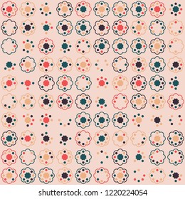 Beautiful geometric pattern design 