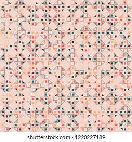 Beautiful geometric pattern design 